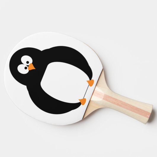 Penguin Ping Pong Paddle Tafeltennisbatje (Zijkant)