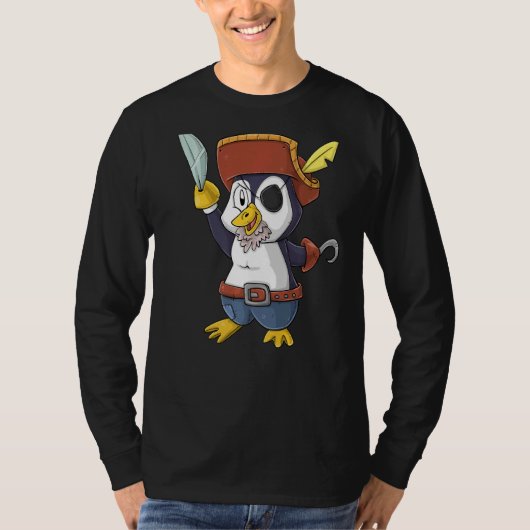 Penguin Pirate T-shirt (Voorkant)
