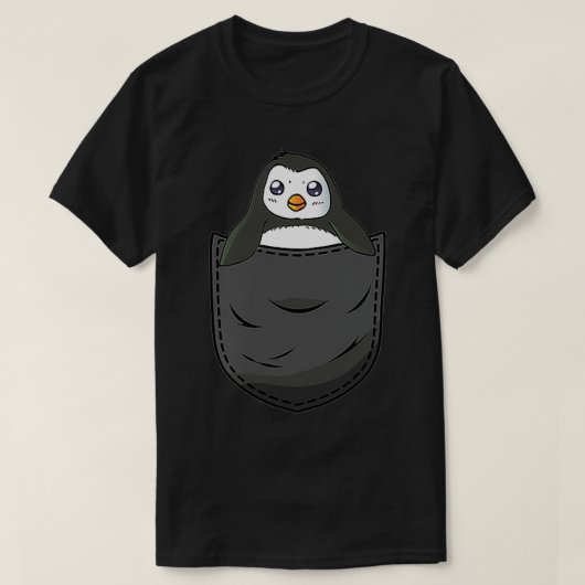Penguin Pocket T-shirt (Design voorkant)