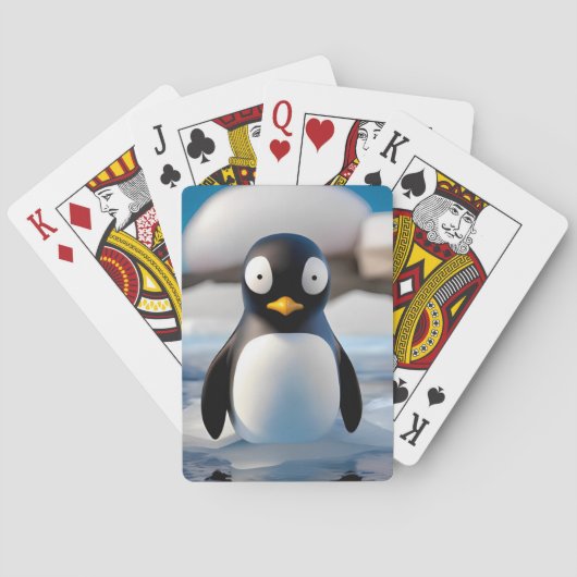 Penguin Pokerkaarten (Achterkant)
