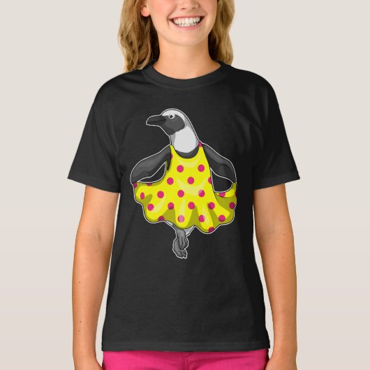 Penguin Polka Dots Jurk (Voorkant)
