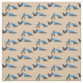 Penguin Pool Party Stof (Crème) (Swatch)