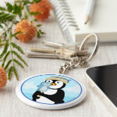 Penguin Popsicle Sleutelhanger (Zijkant)