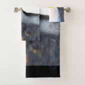 Penguin Portrait Bad Handdoek (Insitu)