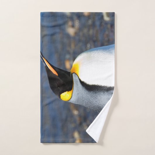 Penguin Portrait Bad Handdoek (Handdoek)