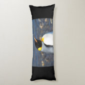 Penguin Portrait Lichaamskussen (Achterkant (Verticaal))