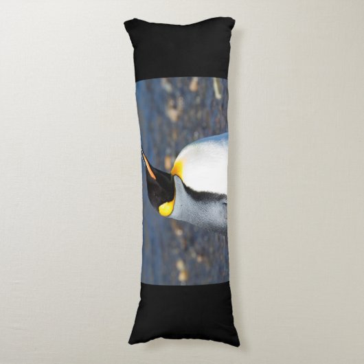 Penguin Portrait Lichaamskussen (Voorkant Verticaal)