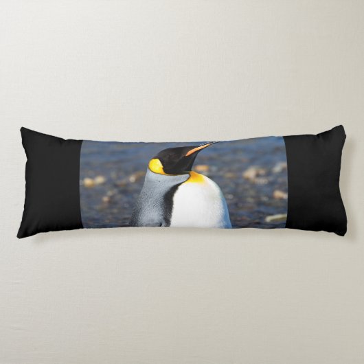 Penguin Portrait Lichaamskussen (Voorkant)