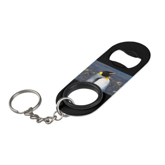 Penguin Portrait Mini Flessenopener (Voorkant Gekanteld)