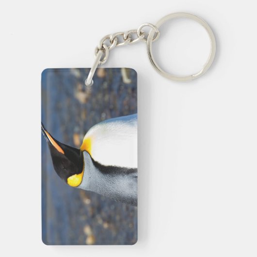Penguin Portrait Sleutelhanger (achterkant)