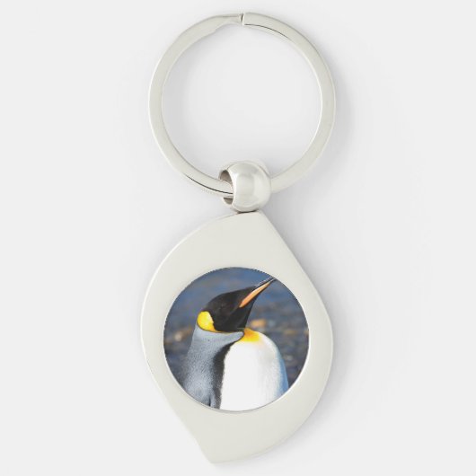 Penguin Portrait Sleutelhanger (Voorkant)