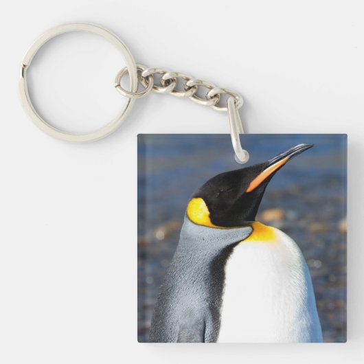 Penguin Portrait Sleutelhanger (Voorkant)