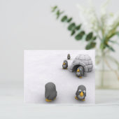 Penguin Post Card Briefkaart (Staand voorkant)