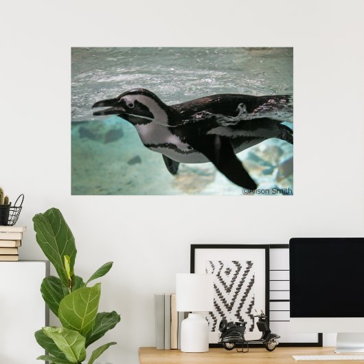 Penguin Poster (Thuiskantoor)
