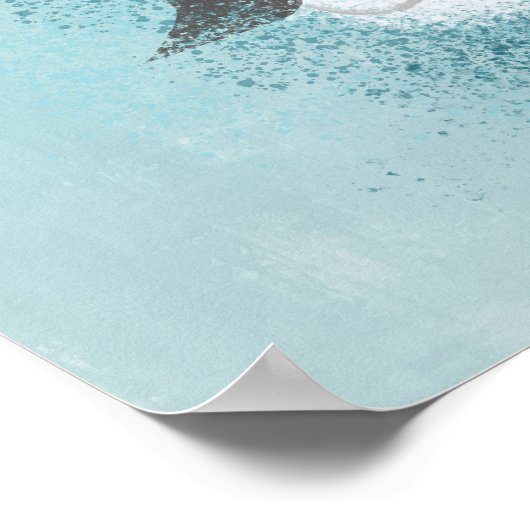 Penguin Poster Wall Art (Hoek)