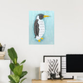 Penguin Poster Wall Art (Thuiskantoor)