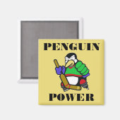 Penguin Power Magneet (Voorkant / Achterkant)