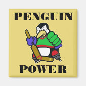 Penguin Power Magneet (Voorkant)