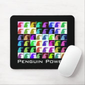 Penguin Power Mousepad Muismat (Met muis)