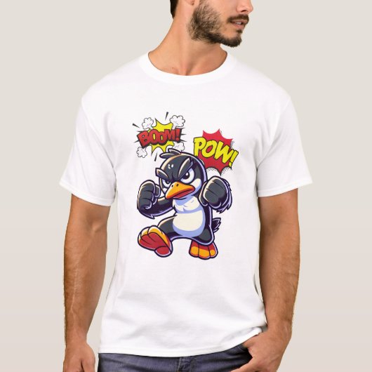 Penguin Power T-shirt (Voorkant)