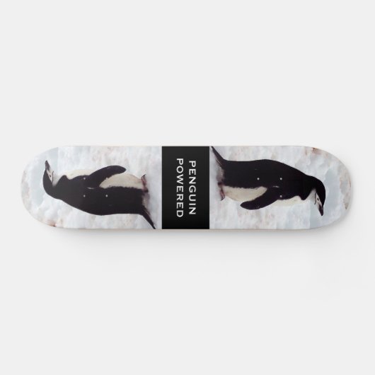 Penguin Powered Skateboard (Horizontaal)