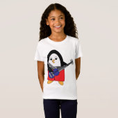 Penguin Pplay Bass Cute T-shirt (Voorkant volledig)