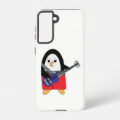 Penguin Pplay Bass Guitar Cute Samsung Galaxy Hoesje (Achterkant)