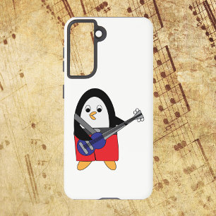 Penguin Pplay Bass Guitar Cute Samsung Galaxy Hoesje
