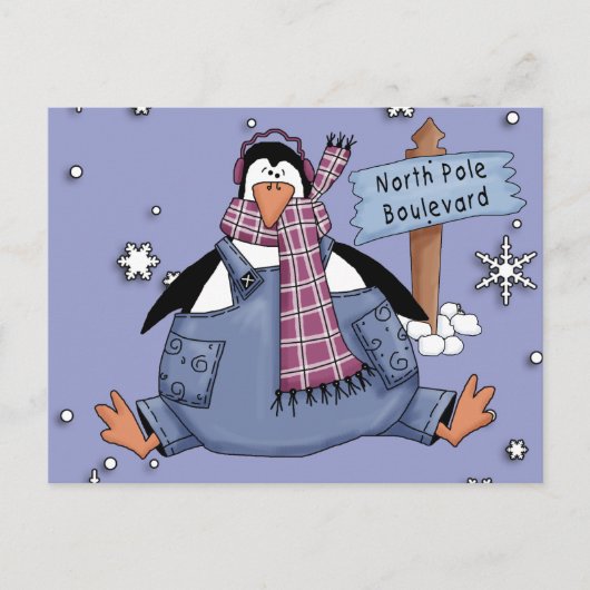 Penguin Prettige feestdagen (Voorkant)