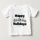 Penguin Prettige feestdagen Tshirts en Gifts (Voorkant)