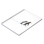 Penguin Prints notebook Big Notitieboek (Linkerzijde)
