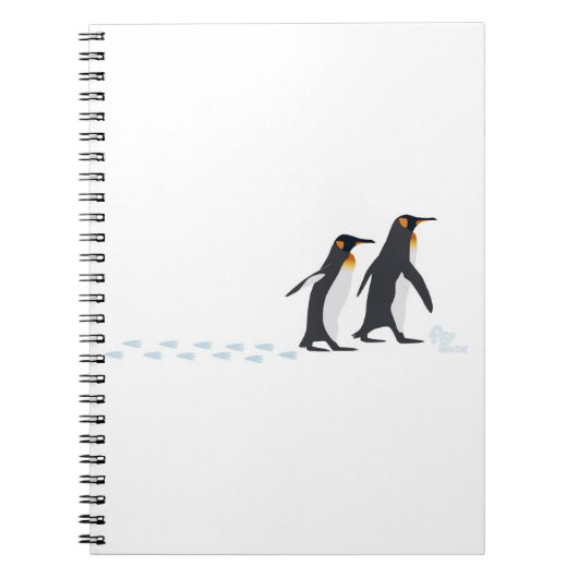 Penguin Prints notebook Big Notitieboek (Voorkant)