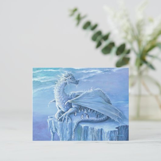 Penguin Protector Briefkaart (Staand voorkant)