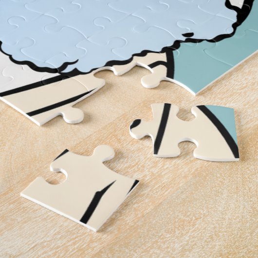 Penguin Puzzle Legpuzzel (Zijkant)