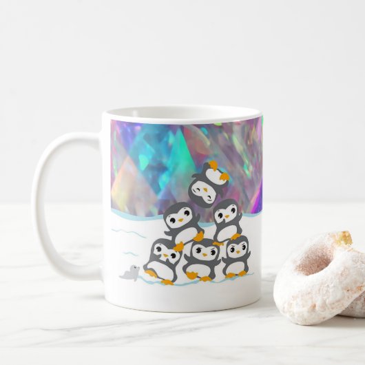 Penguin Pyramid Classic Mok (Met donut)