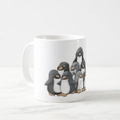 Penguin Pyramid Koffiemok (Voorkant links)