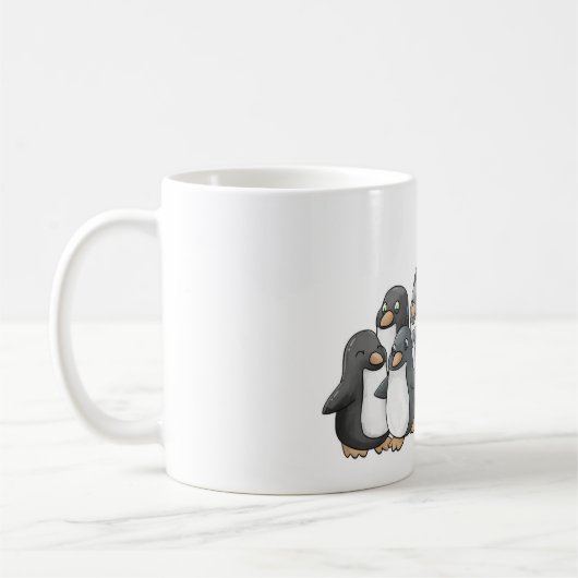Penguin Pyramid Koffiemok (Links)