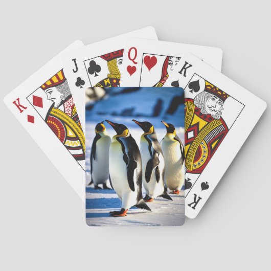 Penguin Rave Party Speelkaarten (Achterkant)