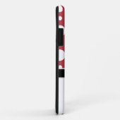 Penguin Red Assorted Polka Dots iPhone 5 Hoesje (Achterkant/rechts)