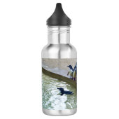 Penguin Relay: Pinguïn Kudde Zwem Team, Waterfles (Links)