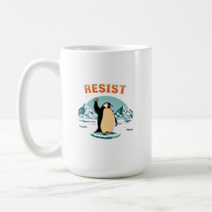 Penguin Resist muckup Graphic Arctic Koffiemok