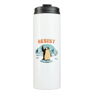 Penguin Resist muckup Graphic Arctic Thermosbeker