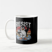 Penguin Resist Tariffs Penguins Mannen Vrouwen Ant Koffiemok (Links)