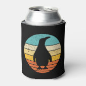 Penguin Retro Sunset Blikjeskoeler (Blikje Voorkant)
