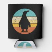 Penguin Retro Sunset Blikjeskoeler (Voorkant)