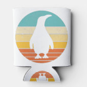 Penguin Retro Sunset Blikjeskoeler (Achterkant)