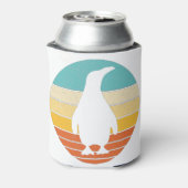 Penguin Retro Sunset Blikjeskoeler (Blikje Achterkant)