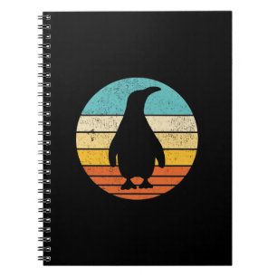 Penguin Retro  Sunset Notitieboek