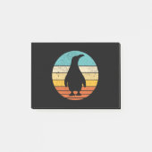 Penguin Retro Sunset Post-it® Notes (Voorkant)