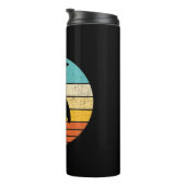 Penguin Retro  Sunset Thermosbeker (Geroteerd rechts)